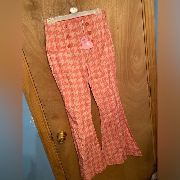 Dolls Kill Sugar Thrillz Houndstooth pants - new with tags - Picture 12 of 15